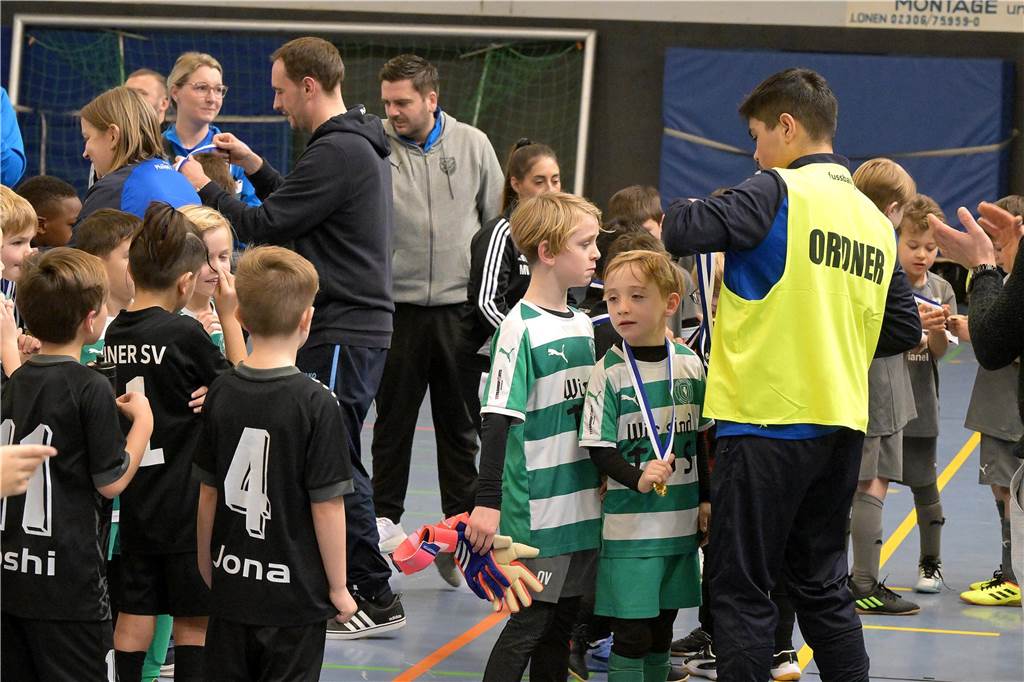 Die schönsten Bilder vom Mini-Spielfest bei der Hallenstadtmeisterschaft Lünen.
