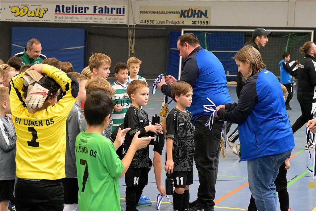Die schönsten Bilder vom Mini-Spielfest bei der Hallenstadtmeisterschaft Lünen.