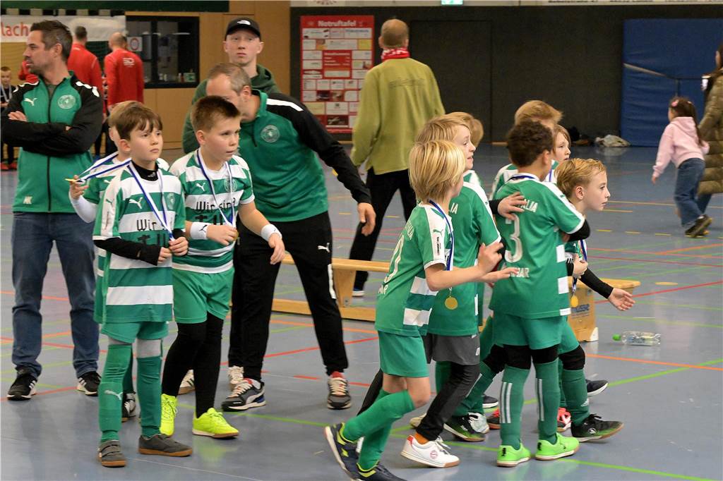 Die schönsten Bilder vom Mini-Spielfest bei der Hallenstadtmeisterschaft Lünen.