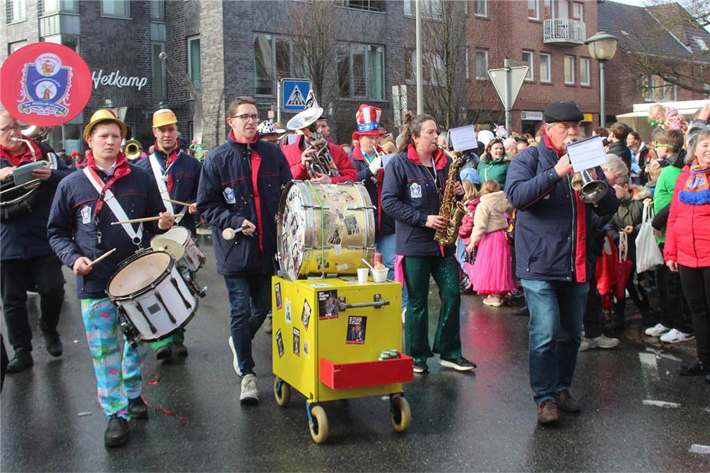 Die schönsten Impressionen vom Raesfelder Rosenmontagszug.