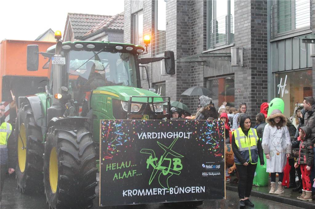 Die schönsten Impressionen vom Raesfelder Rosenmontagszug.