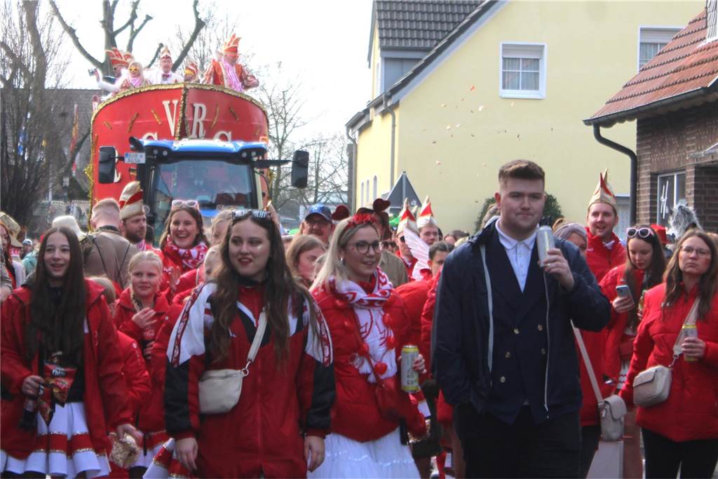 Die schönsten Impressionen vom Raesfelder Rosenmontagszug.