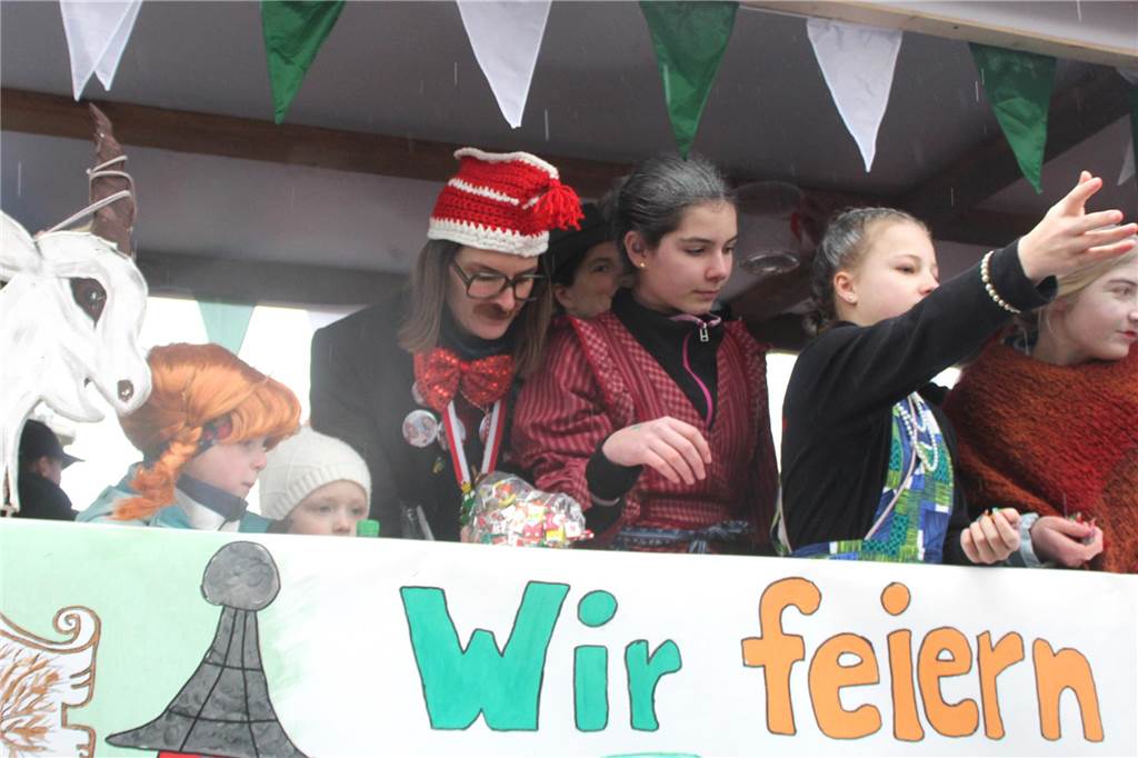 Die schönsten Impressionen vom Raesfelder Rosenmontagszug.