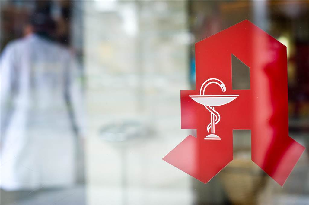 Halterner Apotheker erklären Hintergründe des Protests am 14. Juni Schaufenster einer Apotheke