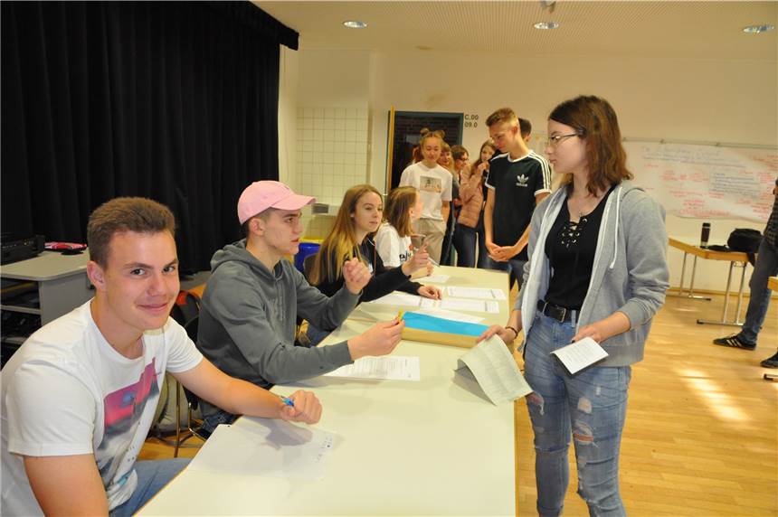 Lüner Schüler: Beeindruckende Wahlbeteiligung bei Juniorwahl zu Europa Die Schüler des 9. Jahrgangs am Freiherr-vom-Stein-Gymnasium beteiligten sich an der Juniorwahl zur Europawahl.
