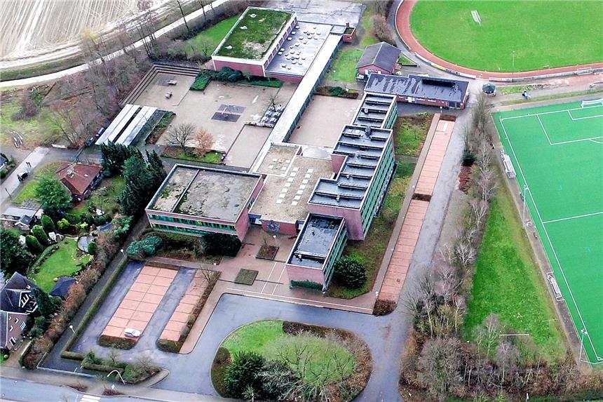 Viele Realschüler, wenige Hauptschüler Die Schule in der Doornte ist nicht mehr Hauptschule. Anfang Januar ist dort die Hans-Christian-Andersen-Schule, eine Förderschule des Kreises, eingezogen. Foto: