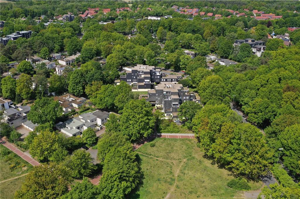 Die Schwarze Finnstadt auf der grünen Wiese.
