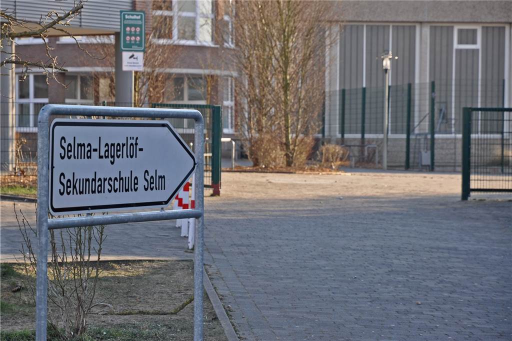 Weiterführende Schulen in Selm: Bei den Anmeldungen gibt es eine Punktlandung Die Selma-Lagerlöf-Sekundarschule in Selm.