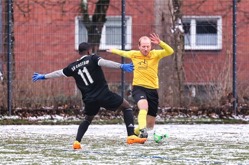 Die SG Castrop verlor nach einem 0:1 und 2:1 ein Testspiel mit 2:3 beim BV Herne-Süd.