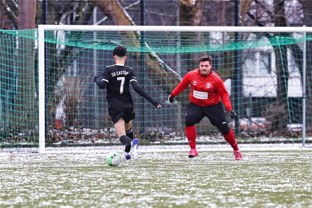 Die SG Castrop verlor nach einem 0:1 und 2:1 ein Testspiel mit 2:3 beim BV Herne-Süd.