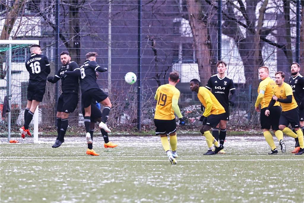 Die SG Castrop verlor nach einem 0:1 und 2:1 ein Testspiel mit 2:3 beim BV Herne-Süd.
