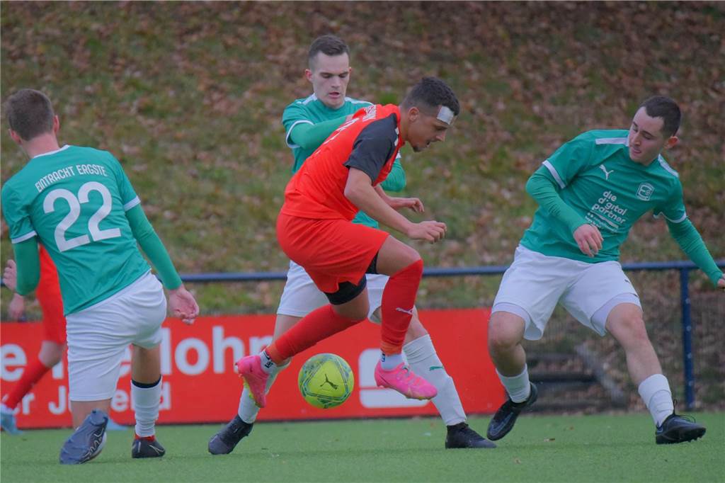 Die SG Eintracht Ergste hat beim FC Iserlohn II mit 1:2 verloren.