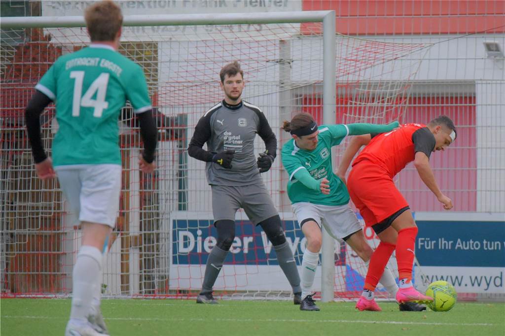 Die SG Eintracht Ergste hat beim FC Iserlohn II mit 1:2 verloren.