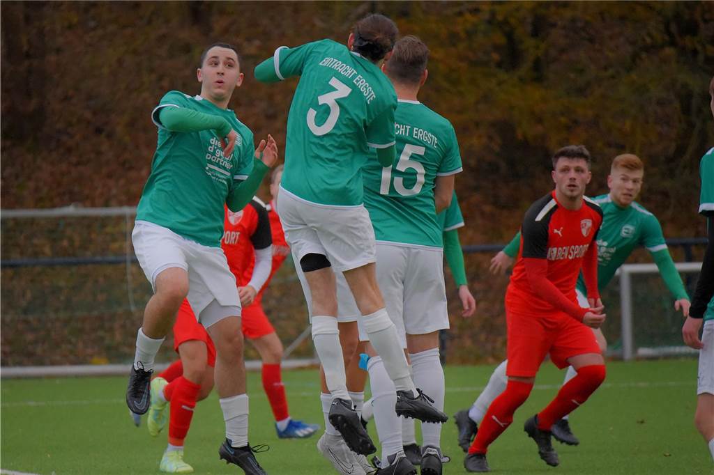 Die SG Eintracht Ergste hat beim FC Iserlohn II mit 1:2 verloren.