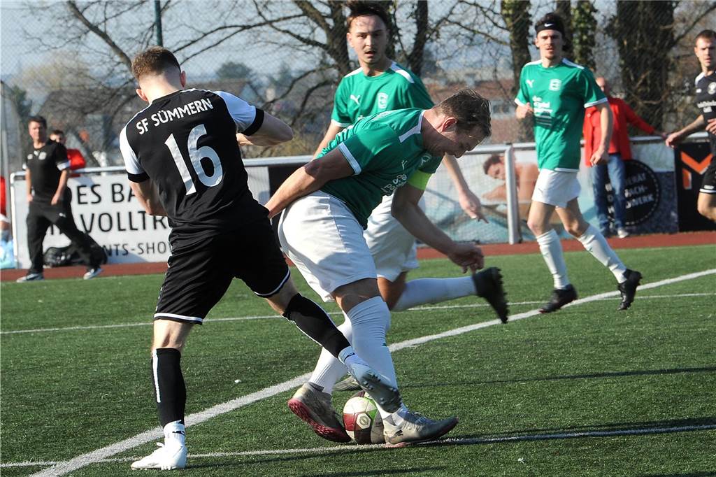 Die SG Eintracht Ergste hat gegen die Sportfreunde Sümmern mit 3:2 gewonnen.