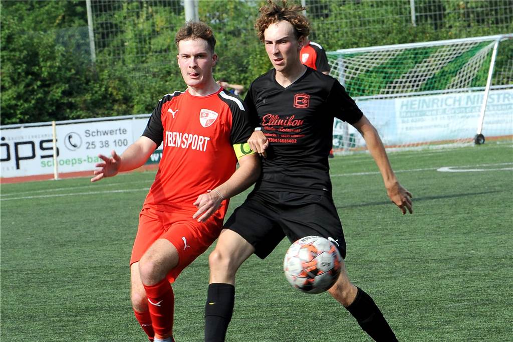 Die SG Eintracht Ergste hat sich vom FC Iserlohn II mit einem 2:2-Unentschieden getrennt.