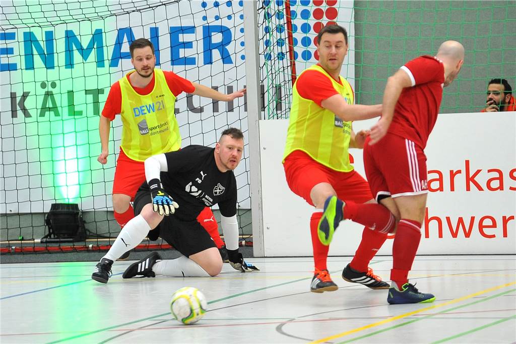 Die SG Eintracht Ergste ist Altherren-Stadtmeister 2023.