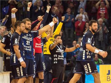 Die SG Flensburg-Handewitt hat noch eine weiße Weste in der Bundesliga. Foto: Benjamin Nolte