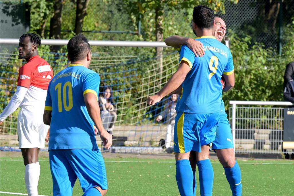 Die SG Gahmen bezwang den SC Osmanlispor zuhause knapp mit 1:0.