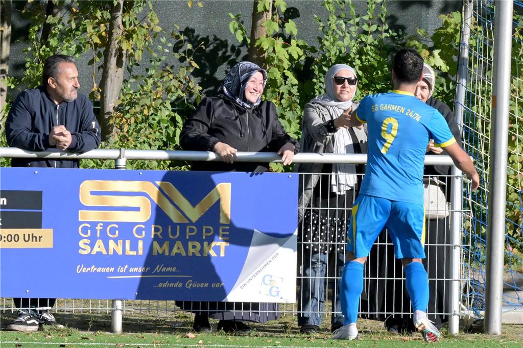 Die SG Gahmen bezwang den SC Osmanlispor zuhause knapp mit 1:0.