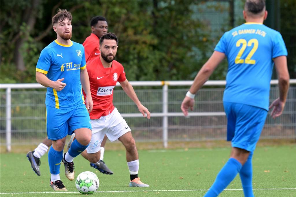 Die SG Gahmen bezwang den SC Osmanlispor zuhause knapp mit 1:0.