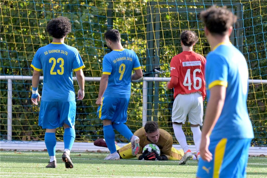 Die SG Gahmen bezwang den SC Osmanlispor zuhause knapp mit 1:0.