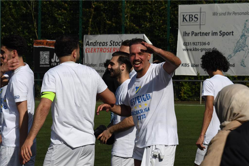 Die SG Gahmen krönte sich am Sonntag zum Meister der Kreisliga A und steigt in die Bezirksliga auf.