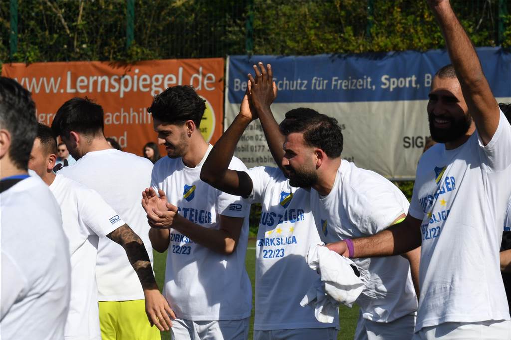 Die SG Gahmen krönte sich am Sonntag zum Meister der Kreisliga A und steigt in die Bezirksliga auf.