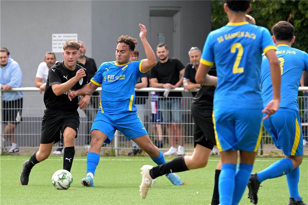 Die SG Gahmen und BW Alstedde trennten sich im Derby 2:2 unentschieden.