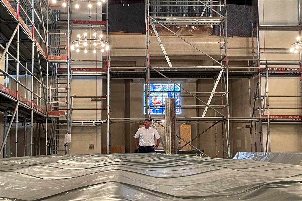 Baustelle Kirche: So haben die Dorstener St. Agatha noch nicht gesehen (mit Fotostrecke) Kirche St. Agatha Dorsten