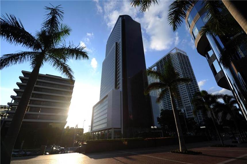 Die Skyline von Downtown Miami. Foto: Thomas Eisenhuth