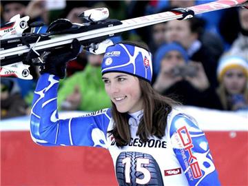 Die Slowakin Petra Vlhova macht auf sich aufmerksam. Foto: Robert Jaeger
