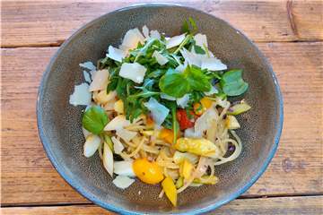 Die Spargel-Pasta ist schnell und einfach zubereitet.