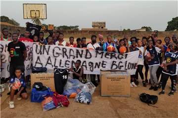Die Spenden aus Lünen haben in Guinea für große Freude gesorgt.