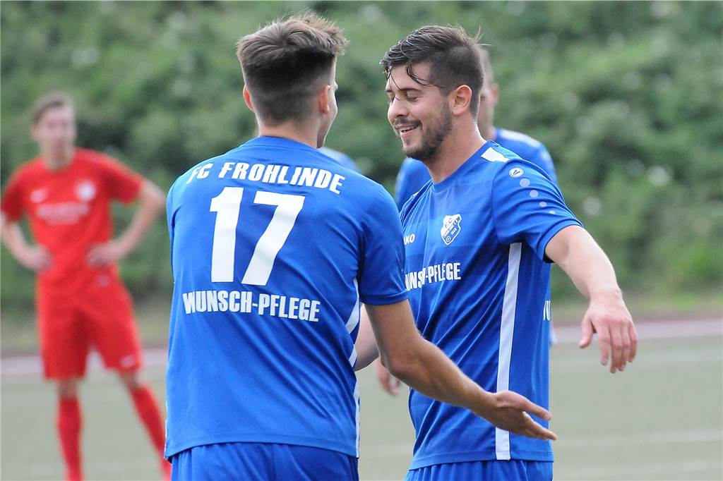 Torwart des SuS Merklinde lässt den FC Frohlinde verzweifeln Die Spieler des FC Frohlinde hatten gegen SuS Merklinde des Öfteren Grund zum Jubeln.