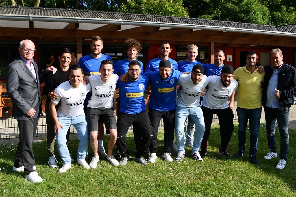 Die Spieler des Gehörlosen Turn- und Sportvereins Dortmund.