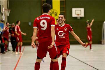 Die Spieler des TuS Eichlinghofen möchten für ganz viel Alarm in der Halle Renninghausen sorgen.