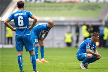 Die Spieler von 1899 Hoffenheim ließen gegen Fortuna Düsseldorf zu viele Chancen liegen. Foto: Marius Becker