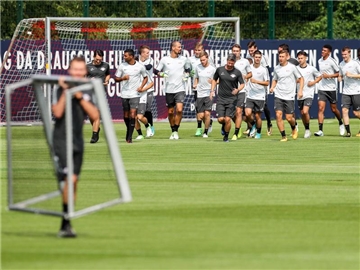 Die Spieler von RB Leipzig haben die Vorbereitung auf die Saison aufgenommen. Foto: Jan Woitas
