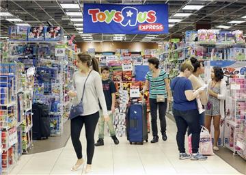Die Spielwaren-Kette Toys'R'Us steht vor der Insolvenz - hier ein Bild aus einer amerikanischen Filiale.
