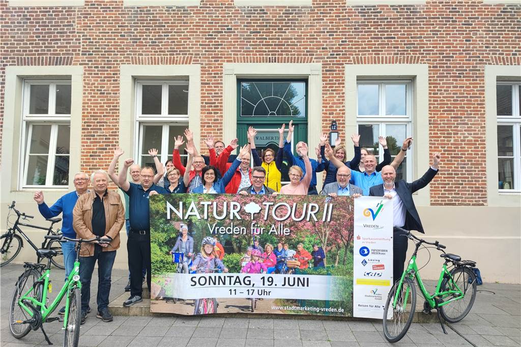 Honigeis und Drohnenflug: Naturtour bietet einiges mehr als nur Fahrradfahren Die Sponsoren, Vereine und Institutionen der Naturtour trafen sich in der vergangenen Woche zum letzten Projekttreffen. Nun freuen sie sich auf bestes Wetter und zahlreiche Besucher am Sonntag, 19. Juni.