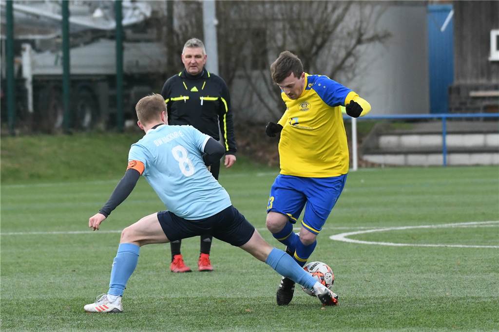 Die Spvg Schwerin II (Kreisliga B) musste sich in ihrem ersten Testspiel des Neuen Jahres dem Team von BW Huckarde II, Neunter der Dortmunder Kreisliga B1, mit 0:2 geschlagen geben. Zur Pause hatte es noch 0:0 gestanden.