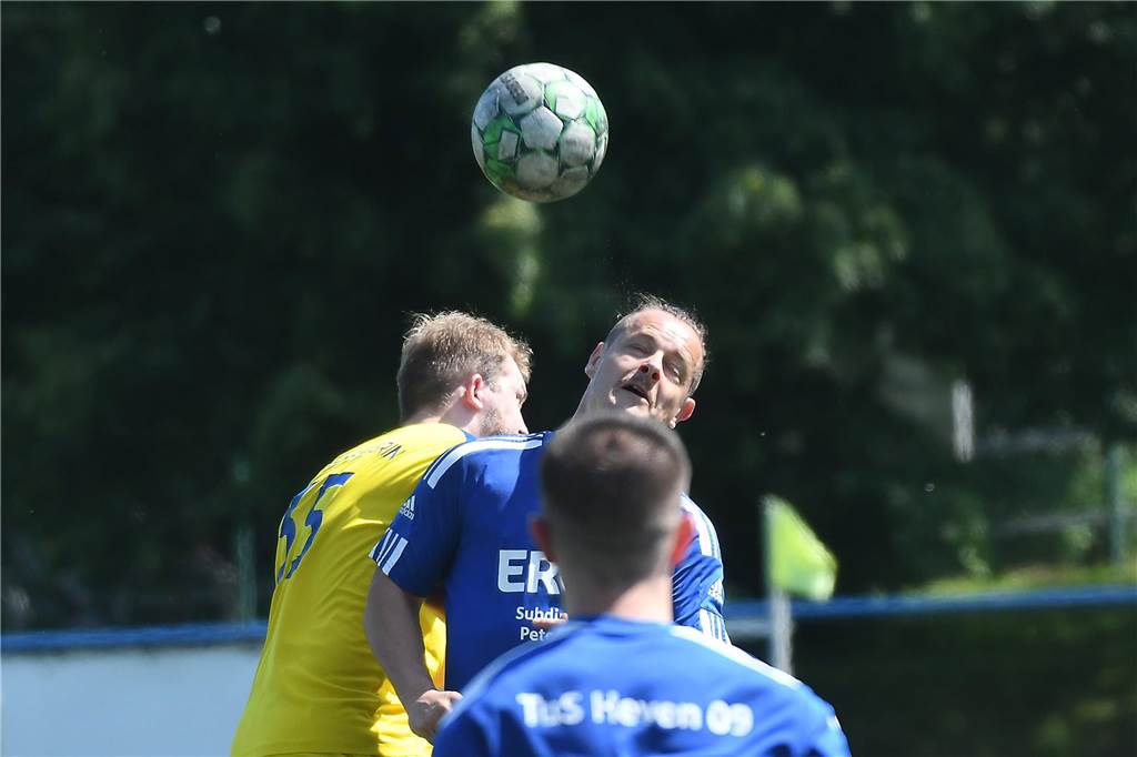 Die Spvg Schwerin zog trotz einer 2:0- und 3:2-Führung gegen den TuS Heven mit 3:4 den Kürzeren.