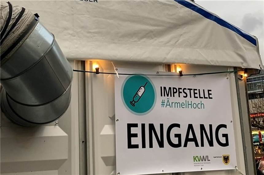 Stadt Dortmund schließt wichtige Impfstelle in der City Die Stadt Dortmund schließt eine zentrale Impfstelle in der City.