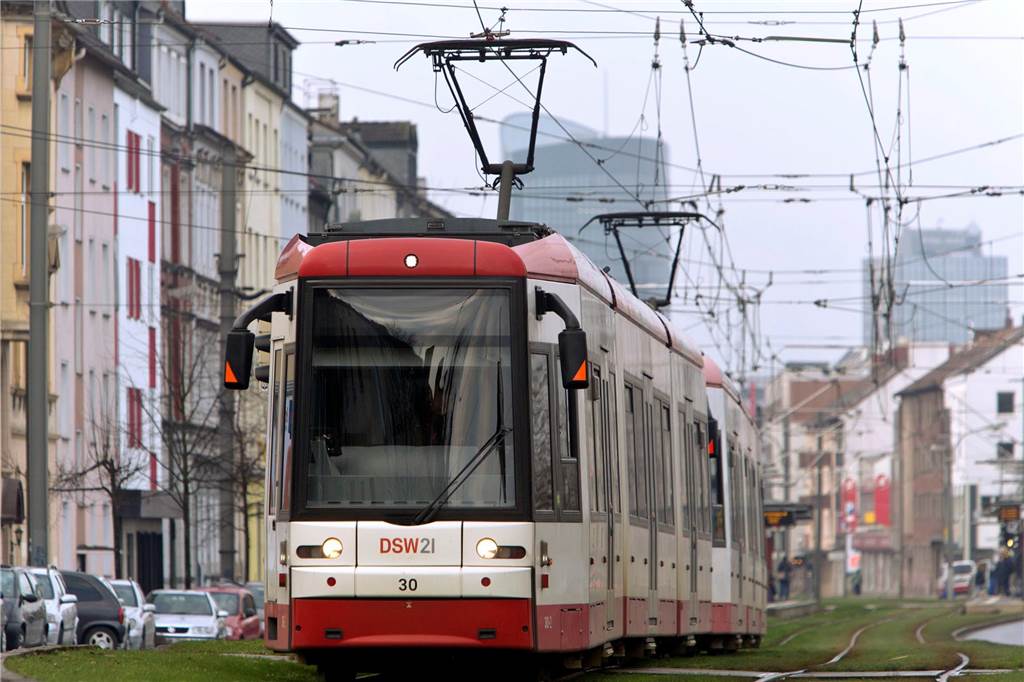 Die Stadtbahn der DSW21 in Dortmund