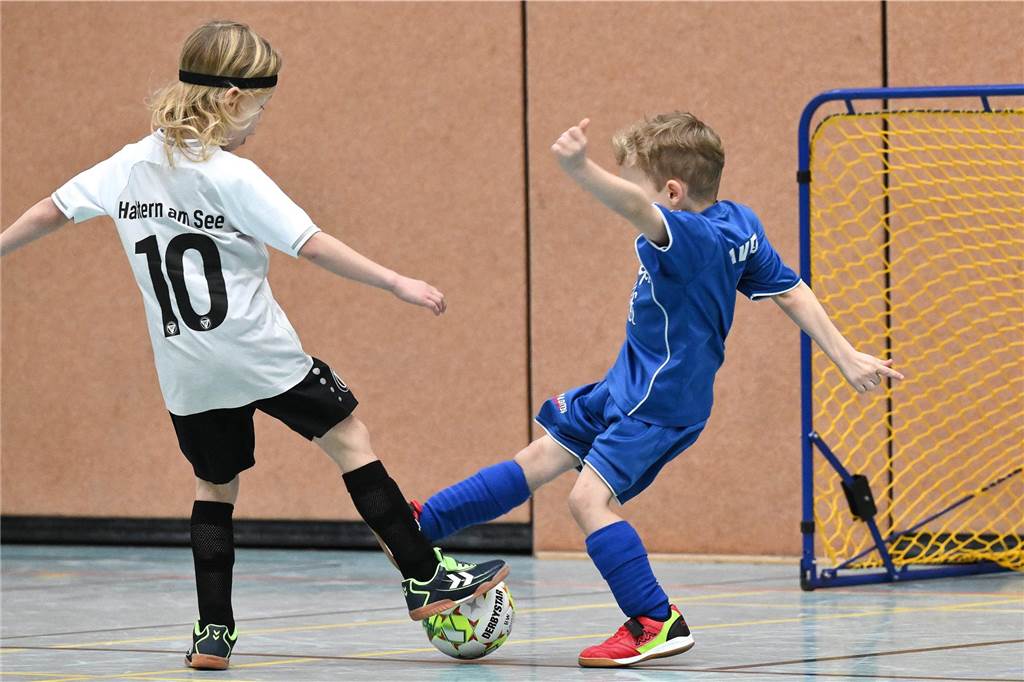 Die Stadtmeisterschaft der G-Junioren wurde wieder als Spielfest ausgetragen. Mit dabei waren Teams des TuS Haltern am See, TuS Sythen, SV Hullern, BW Lavesum, SV Bossendorf und JSG ETuS/Lippramsdorf.