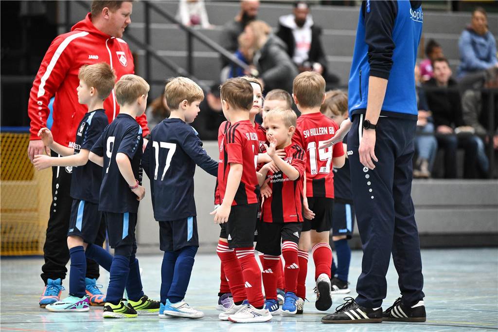 Die Stadtmeisterschaft der G-Junioren wurde wieder als Spielfest ausgetragen. Mit dabei waren Teams des TuS Haltern am See, TuS Sythen, SV Hullern, BW Lavesum, SV Bossendorf und JSG ETuS/Lippramsdorf.