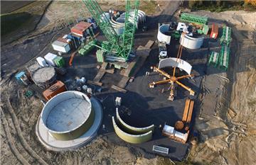 Die Stadtwerke Lünen bauen eine riesige Windkraftanlage.