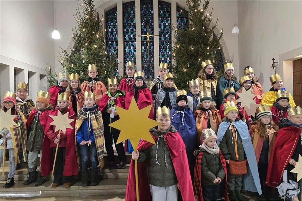 Sternsinger in der Herz-Jesu Kirche