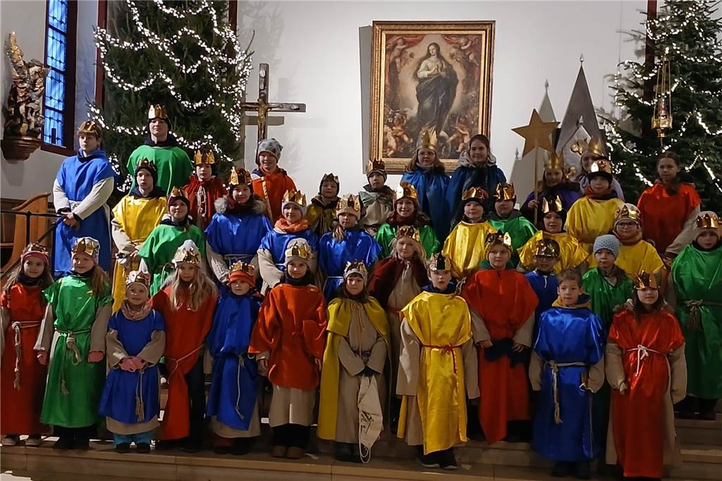 Sternsinger in der St. Matthäus-Kirche